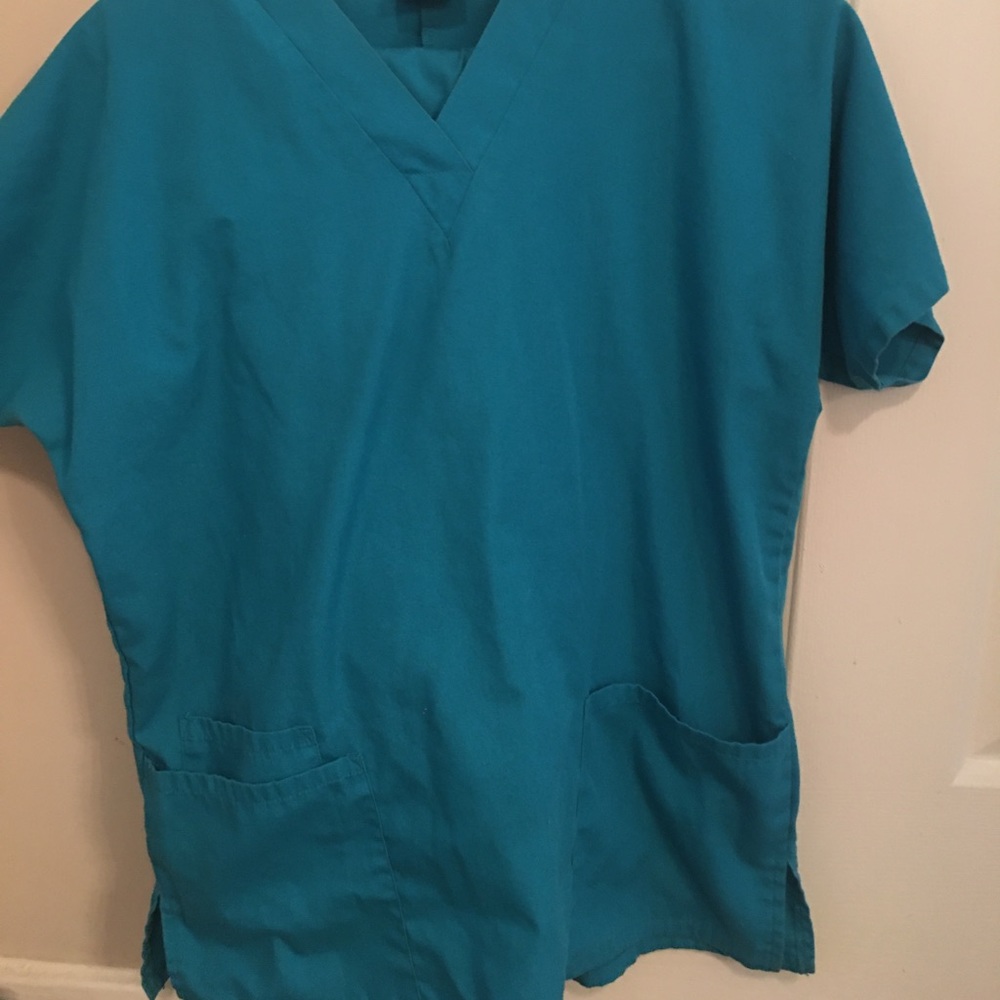 Cherokee Teal Scrub Set